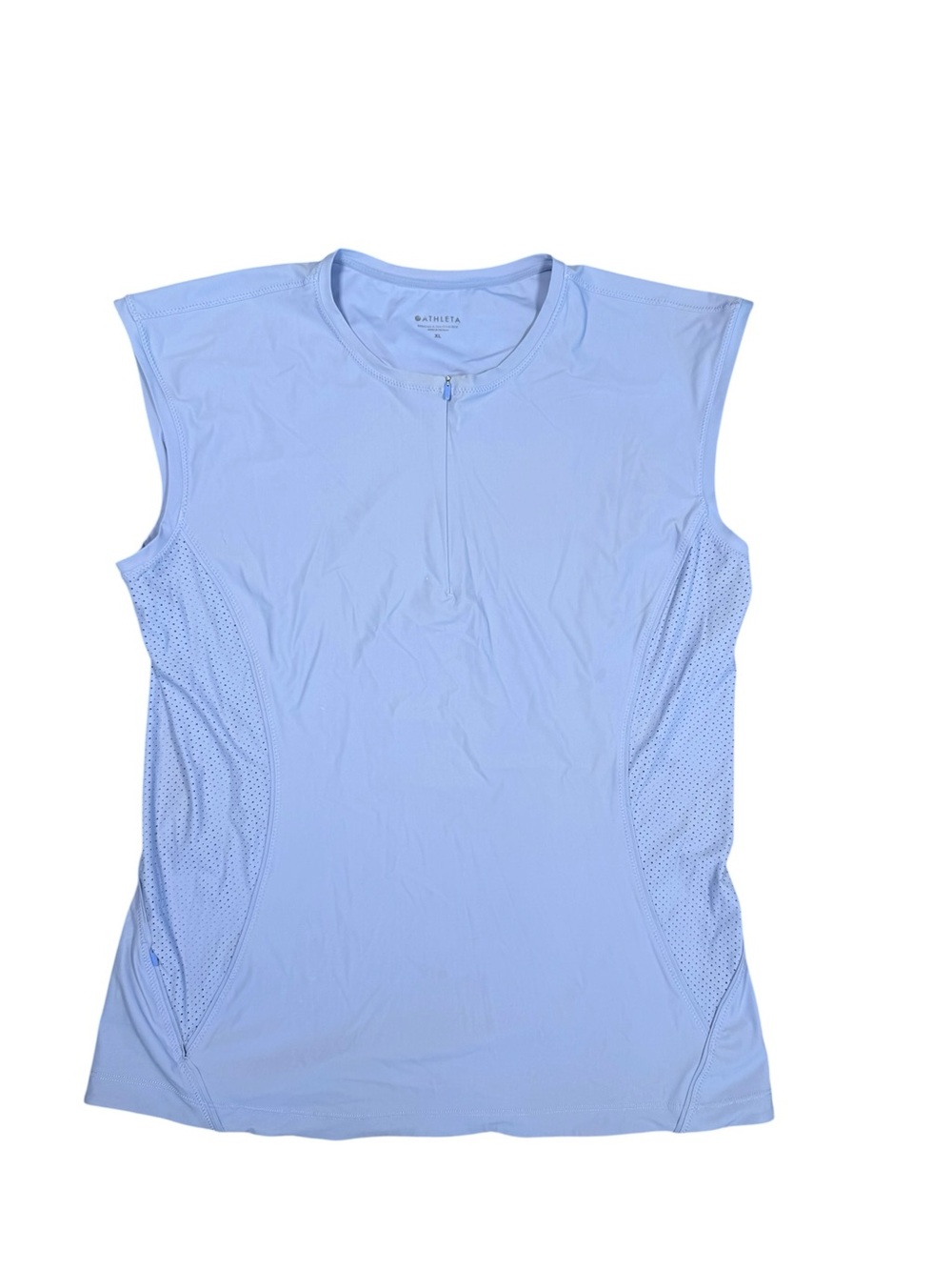 Athleta Lavender Zip-Front Athletic Tank - Picture 6 of 7